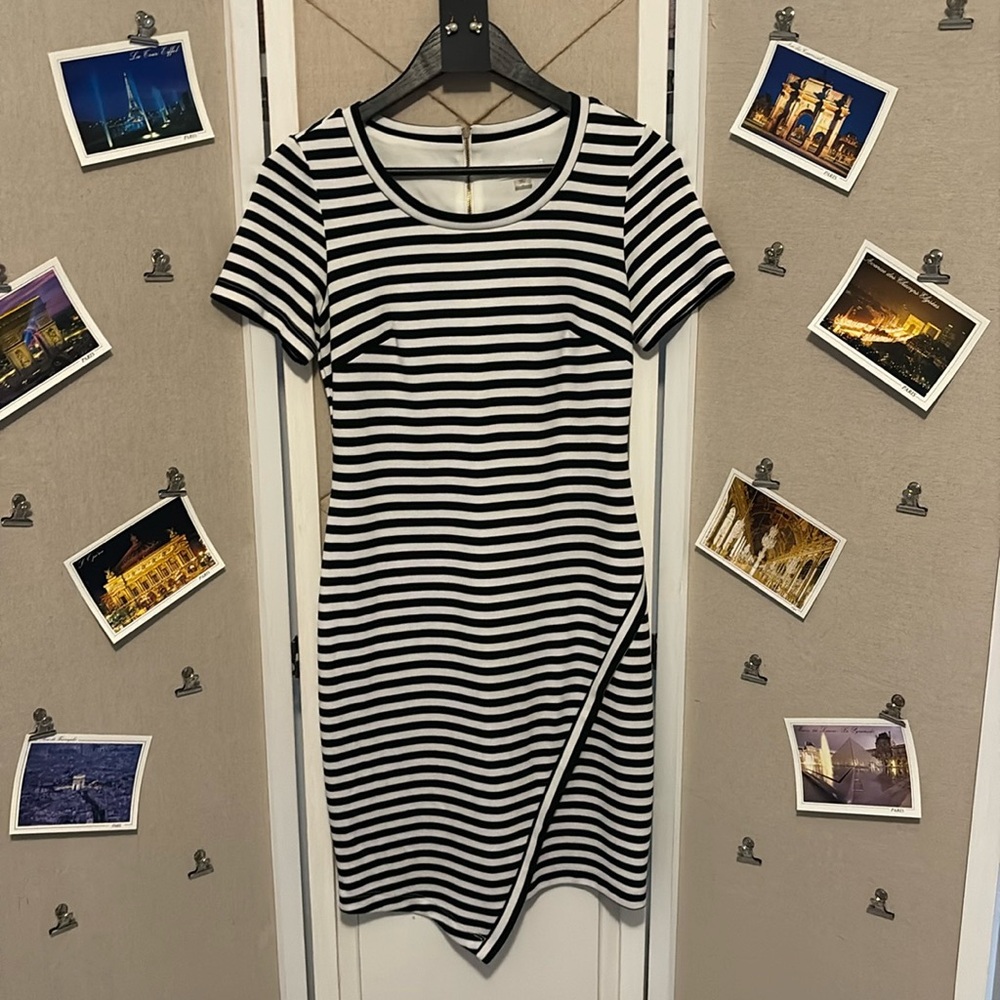 🛍️FREE SHIPPING🛍️Outfit: NWT earrings & NWOT Calvin Klein dress size 6
